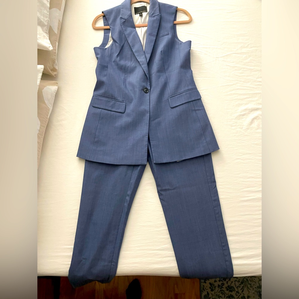 Banana republic vest suit